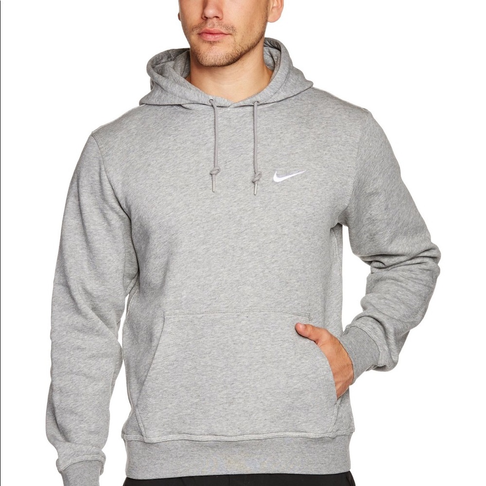 Gray Nike hoodie
